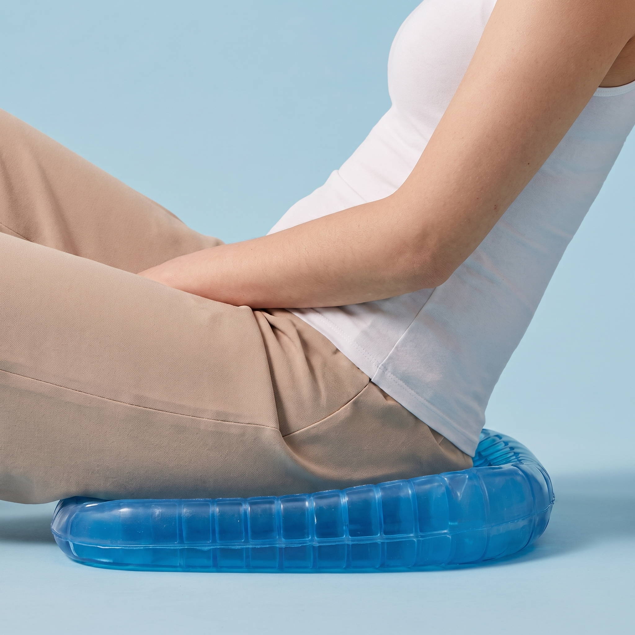 Coussin ergonomique en gel alvéolé