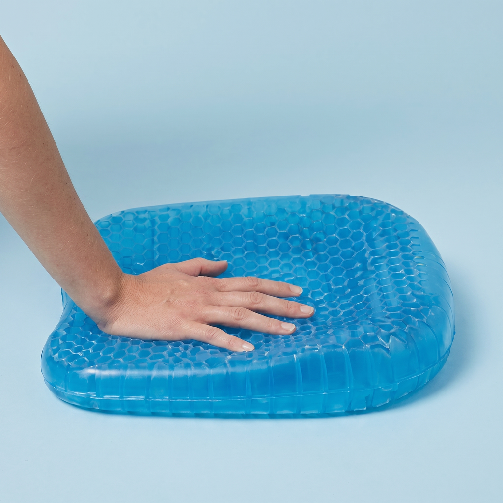 Coussin ergonomique en gel alvéolé